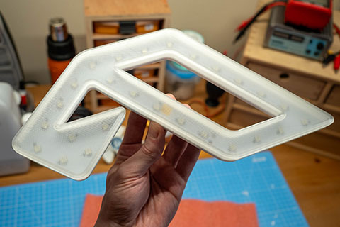 Bonus - translucent demonstration unit