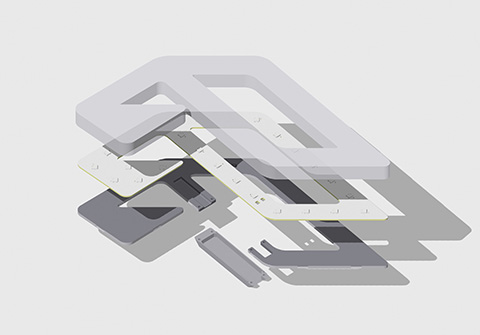 Enclosure design (Shapr3D)