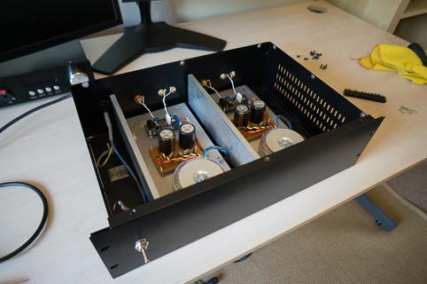 LM3886 Gainclone amplifier