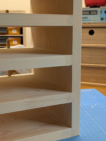 Should've removed the pencil marks before glueing