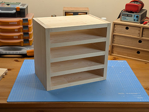 Workbench Organiser Shelves