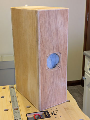 After sanding & roundovers