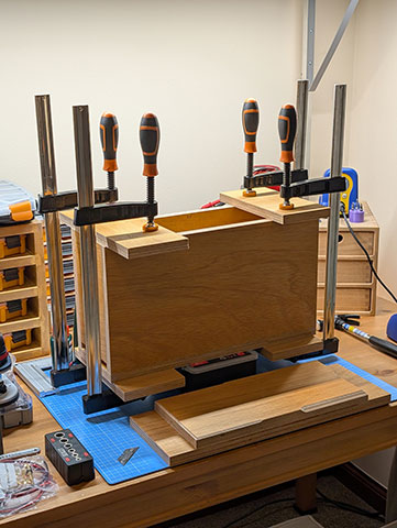 Glue up